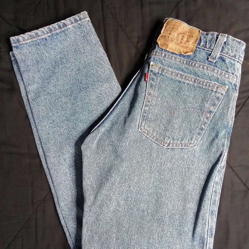 Vintage Levi's 550 Denim Blue Jeans 29x32